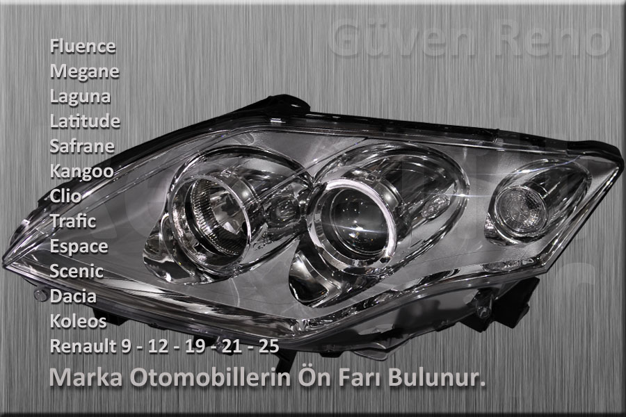 RENAULT MODUS ÇIKMA YEDEK PARÇA FAR YENİ_982